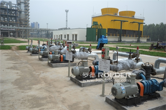 油污提升泵應用現場圖