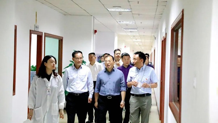 市委常委、市委組織部部長(zhǎng)江波走訪炬神電子